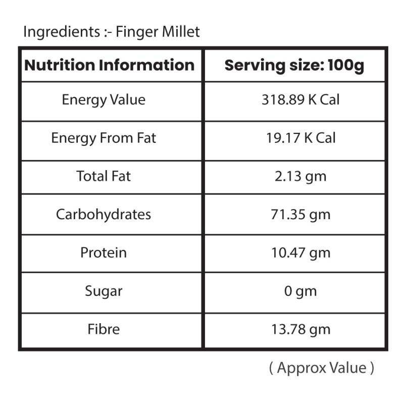 Trueway Farms Organic Finger Millet (ragi) 1.85 Kg