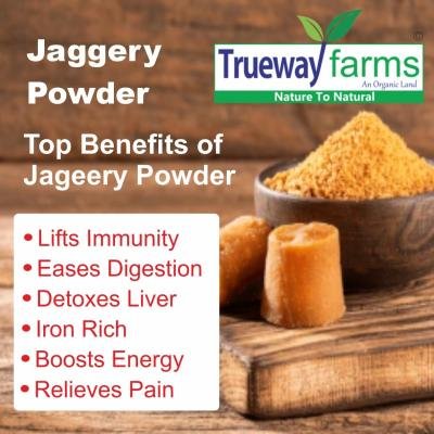 Trueway Farms Organic Jaggery Powder (gud Powder) 1.85 Kg